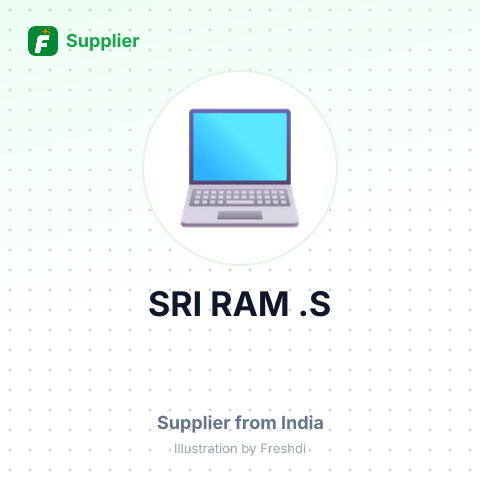 SRI RAM .S – summary card, no photo uploaded yet