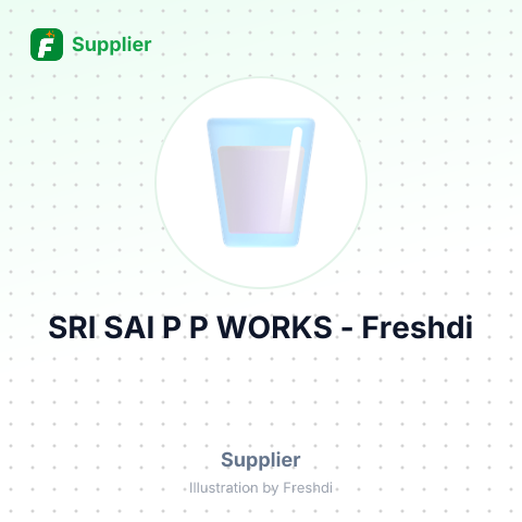 SRI SAI P P WORKS – summary card, no photo uploaded yet