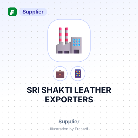 SRI SHAKTI LEATHER EXPORTERS – summary card, no photo uploaded yet
