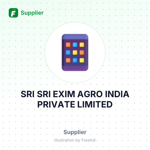 SRI SRI EXIM AGRO INDIA PRIVATE LIMITED – summary card, no photo uploaded yet