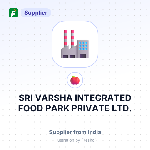 SRI VARSHA INTEGRATED FOOD PARK PRIVATE LTD. – summary card, no photo uploaded yet