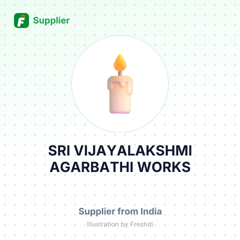 SRI VIJAYALAKSHMI AGARBATHI WORKS – summary card, no photo uploaded yet