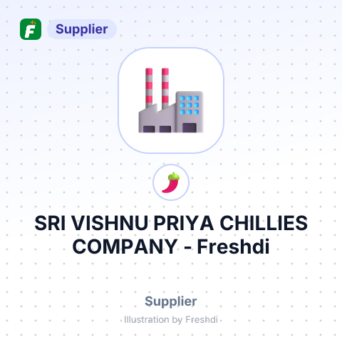 SRI VISHNU PRIYA CHILLIES COMPANY – summary card, no photo uploaded yet