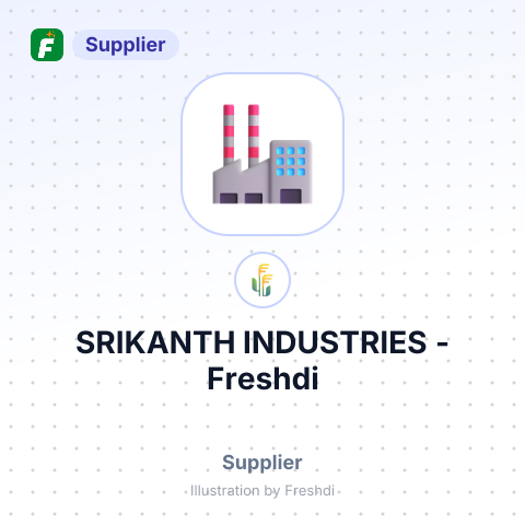SRIKANTH INDUSTRIES – summary card, no photo uploaded yet