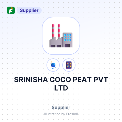 SRINISHA COCO PEAT PVT LTD – summary card, no photo uploaded yet