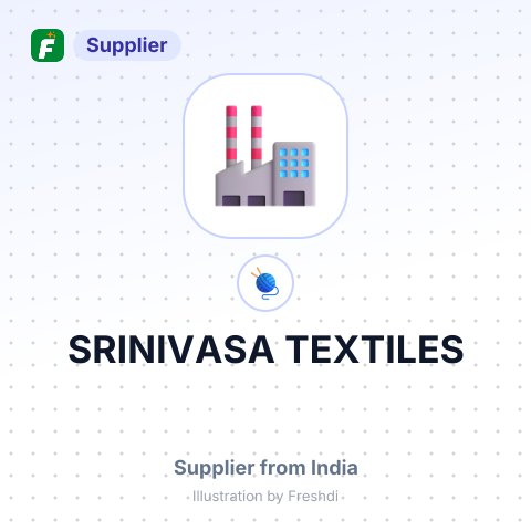 SRINIVASA TEXTILES – summary card, no photo uploaded yet