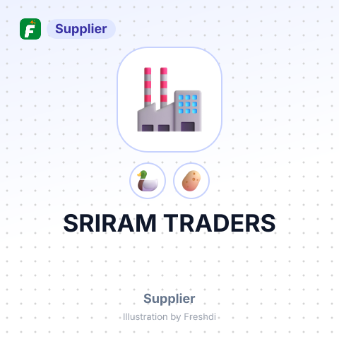 SRIRAM TRADERS – summary card, no photo uploaded yet