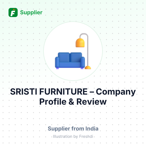 SRISTI FURNITURE – summary card, no photo uploaded yet