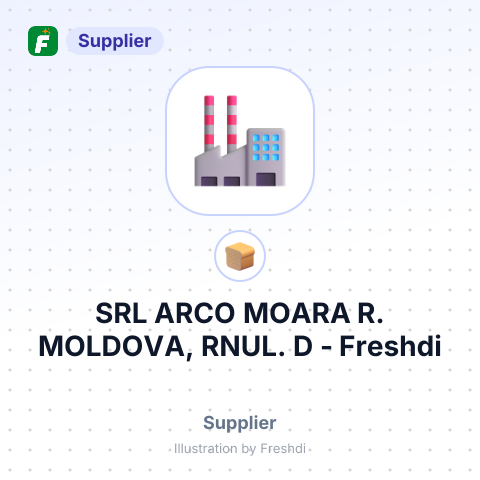 SRL ARCO MOARA R. MOLDOVA, RNUL. D – summary card, no photo uploaded yet
