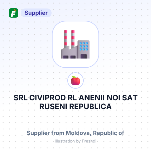SRL CIVIPROD RL ANENII NOI SAT RUSENI REPUBLICA MOLDOVA – summary card, no photo uploaded yet