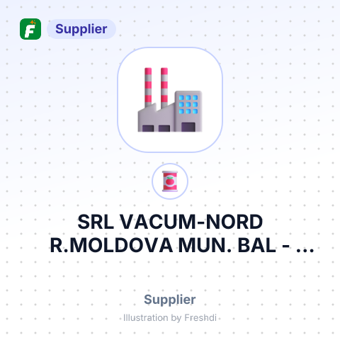 SRL VACUM-NORD R.MOLDOVA MUN. BAL – summary card, no photo uploaded yet