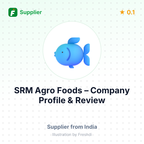 SRM Agro Foods – summary card, no photo uploaded yet