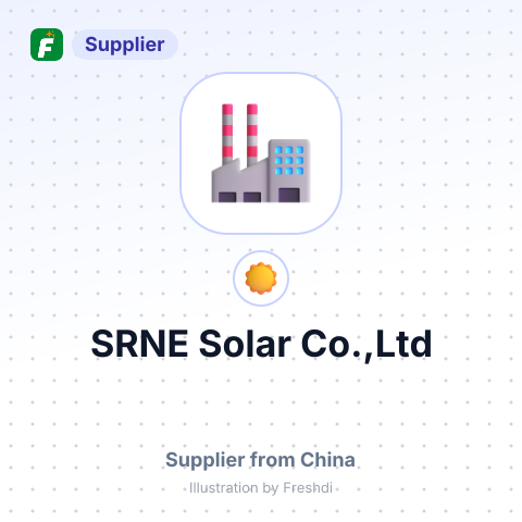 SRNE Solar Co.,Ltd – summary card, no photo uploaded yet
