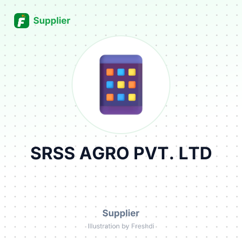 SRSS AGRO PVT. LTD – summary card, no photo uploaded yet