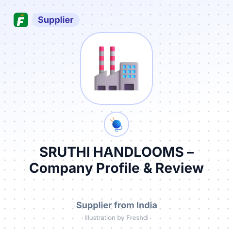 SRUTHI HANDLOOMS – summary card, no photo uploaded yet