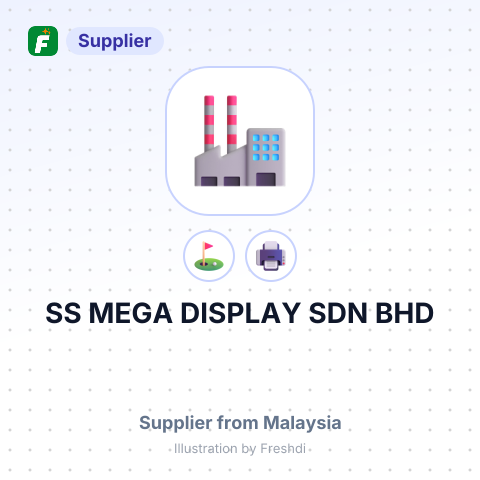SS MEGA DISPLAY SDN BHD – summary card, no photo uploaded yet
