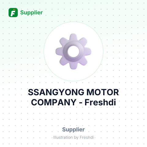 SSANGYONG MOTOR COMPANY – summary card, no photo uploaded yet