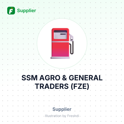 SSM AGRO & GENERAL TRADERS (FZE) – summary card, no photo uploaded yet