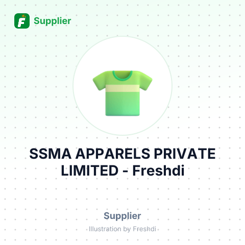 SSMA APPARELS PRIVATE LIMITED – summary card, no photo uploaded yet