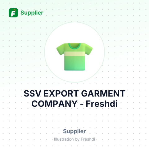 SSV EXPORT GARMENT COMPANY – summary card, no photo uploaded yet