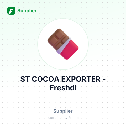 ST COCOA EXPORTER – summary card, no photo uploaded yet