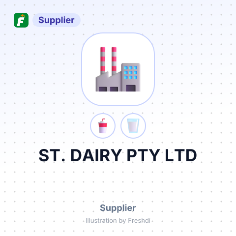 ST. DAIRY PTY LTD – summary card, no photo uploaded yet