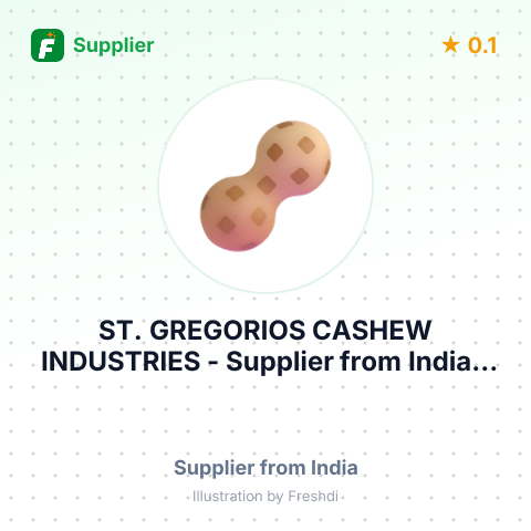 ST. GREGORIOS CASHEW INDUSTRIES – summary card, no photo uploaded yet