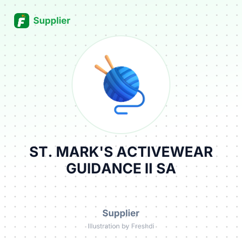 ST. MARK'S ACTIVEWEAR GUIDANCE II SA – summary card, no photo uploaded yet