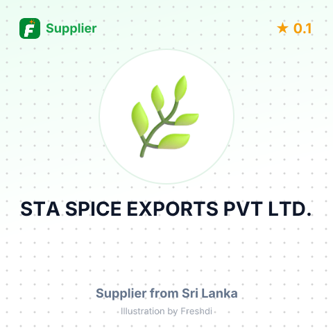 STA SPICE EXPORTS PVT LTD. – summary card, no photo uploaded yet