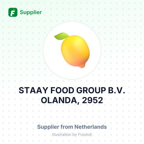 STAAY FOOD GROUP B.V. OLANDA, 2952 – summary card, no photo uploaded yet