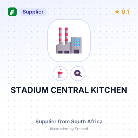 STADIUM CENTRAL KITCHEN – summary card, no photo uploaded yet