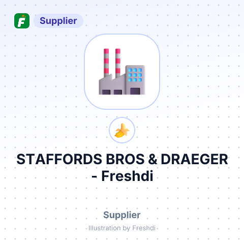 STAFFORDS BROS & DRAEGER – summary card, no photo uploaded yet