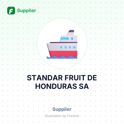 STANDAR FRUIT DE HONDURAS SA – summary card, no photo uploaded yet