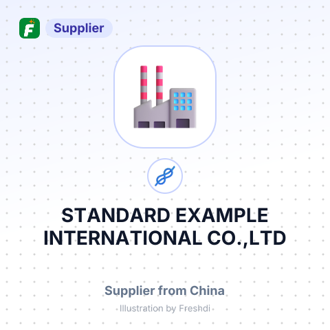 STANDARD EXAMPLE INTERNATIONAL CO.,LTD – summary card, no photo uploaded yet