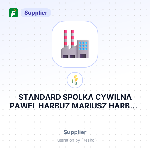 STANDARD SPOLKA CYWILNA PAWEL HARBUZ MARIUSZ HARBUZ – summary card, no photo uploaded yet