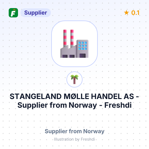 STANGELAND MØLLE HANDEL AS – summary card, no photo uploaded yet