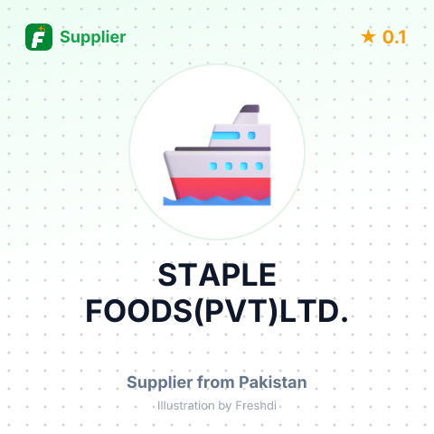 STAPLE FOODS(PVT)LTD. – summary card, no photo uploaded yet