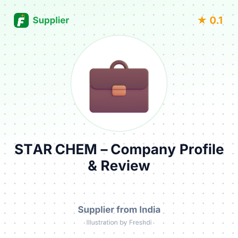 STAR CHEM – summary card, no photo uploaded yet