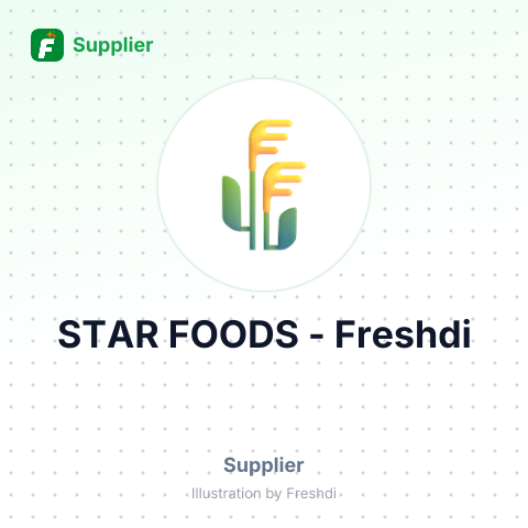 STAR FOODS – summary card, no photo uploaded yet