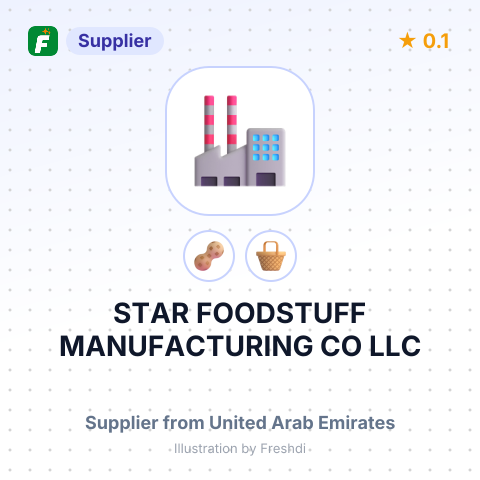 STAR FOODSTUFF MANUFACTURING CO LLC – summary card, no photo uploaded yet