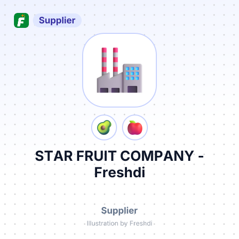 STAR FRUIT COMPANY – summary card, no photo uploaded yet