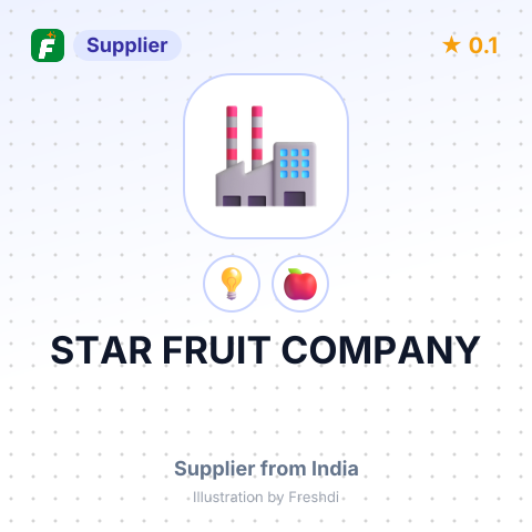 STAR FRUIT COMPANY – summary card, no photo uploaded yet