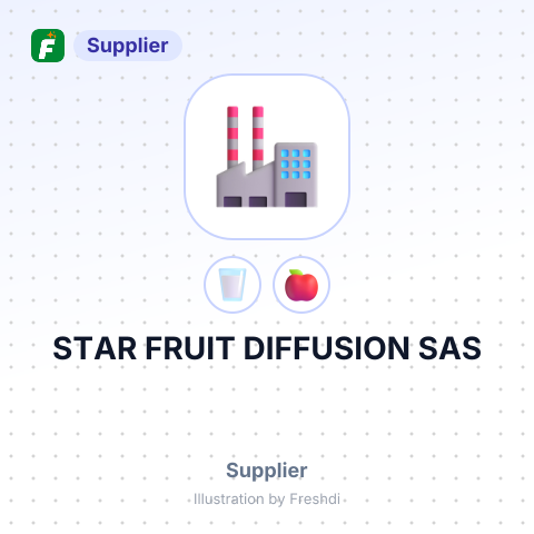 STAR FRUIT DIFFUSION SAS – summary card, no photo uploaded yet