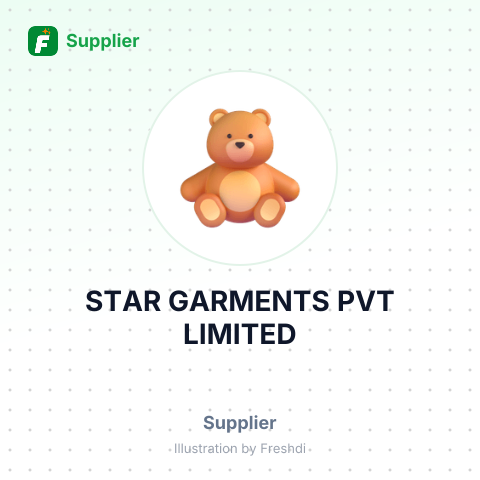 STAR GARMENTS PVT LIMITED – summary card, no photo uploaded yet