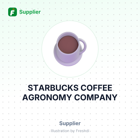 STARBUCKS COFFEE AGRONOMY COMPANY – summary card, no photo uploaded yet