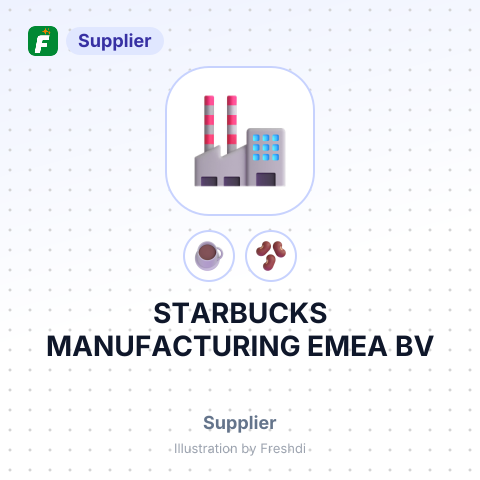 STARBUCKS MANUFACTURING EMEA BV – summary card, no photo uploaded yet