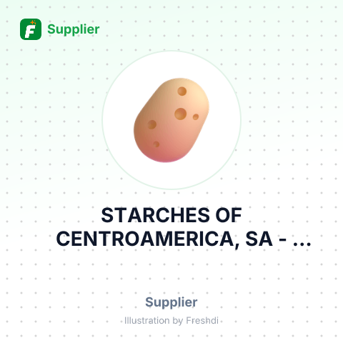 STARCHES OF CENTROAMERICA, SA – summary card, no photo uploaded yet