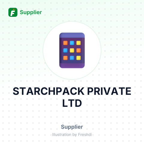 STARCHPACK PRIVATE LTD – summary card, no photo uploaded yet