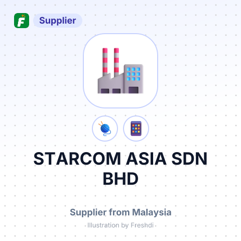 STARCOM ASIA SDN BHD – summary card, no photo uploaded yet