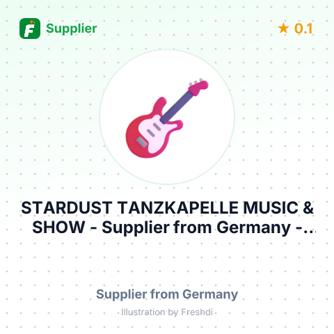 STARDUST TANZKAPELLE MUSIC & SHOW – summary card, no photo uploaded yet